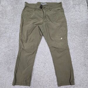 Alaskan Hardgear Mens Straight Outdoor Pants Green Size 38 (fits 37x28.5) Hiking